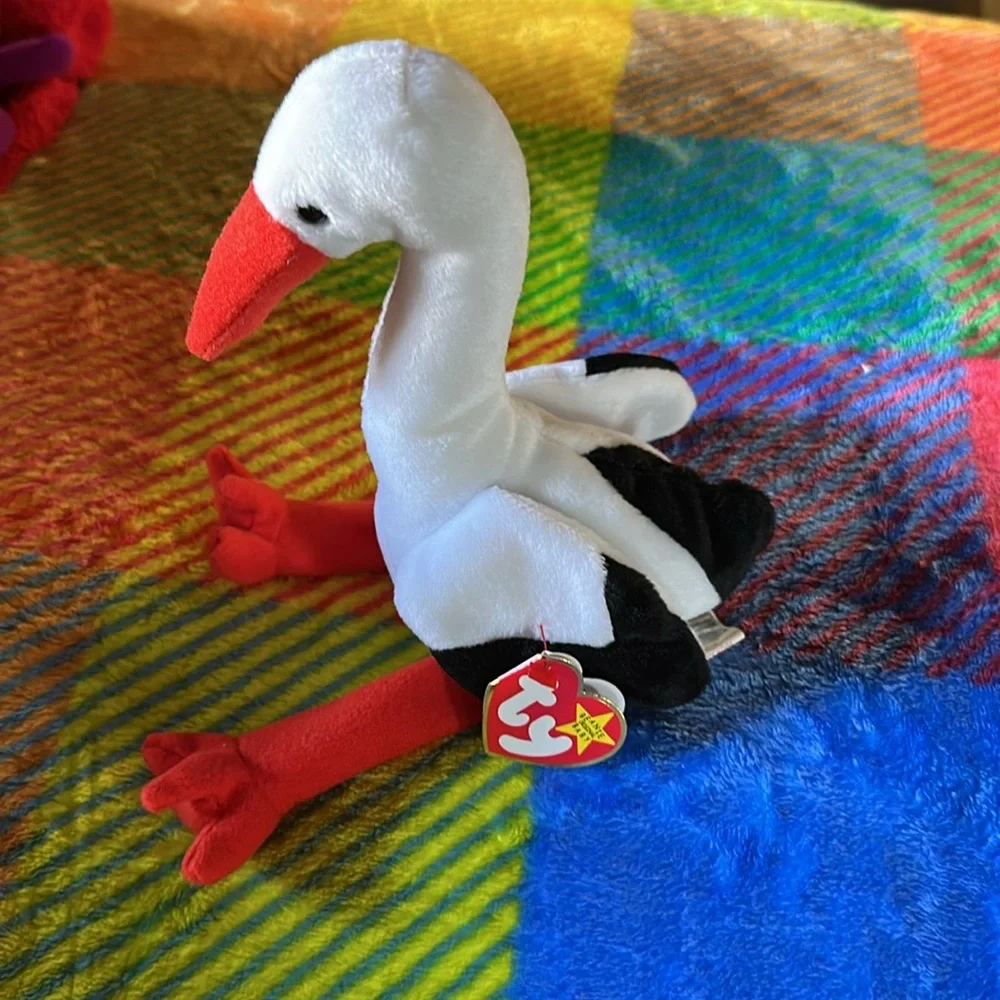Ty Stilts the Stork Beanie Baby